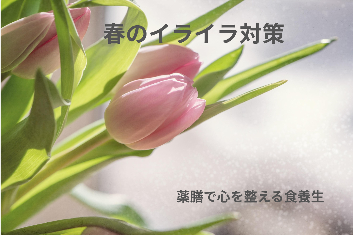 春にイライラしやすい人へ｜薬膳で心を整える食養生